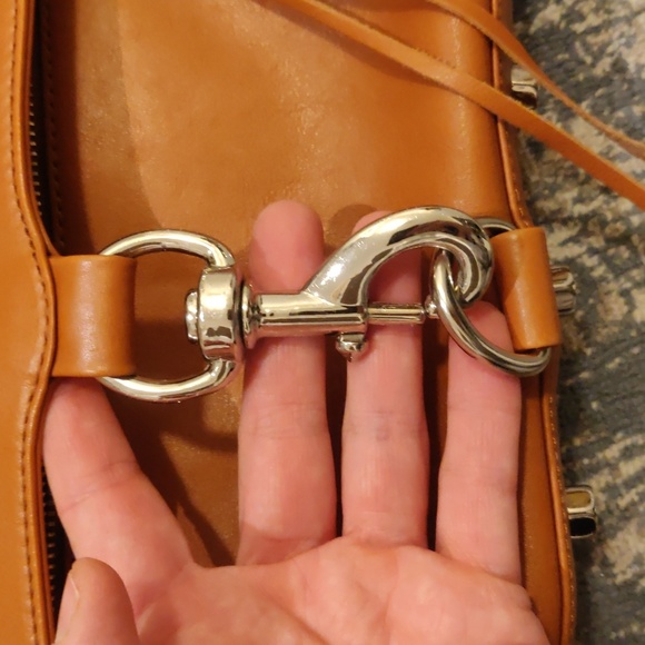 Caramel leather Rebecca Minkoff Large M.A.C. crossbody bag - Picture 14 of 16
